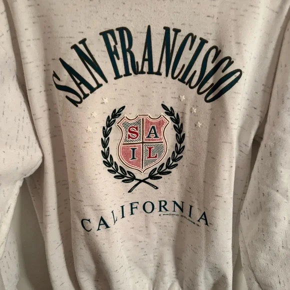 Vintage San Francisco California Sweatshirt Large
1991 - Picture 6 of 7